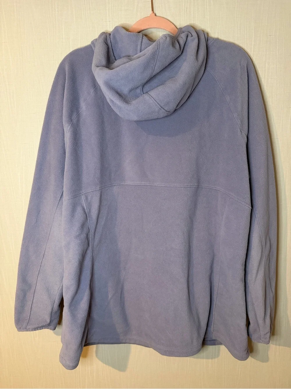 Columbia Lilac Cozy Fleece Pullover Tunic Hoodie XL